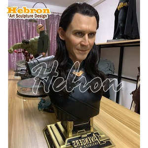 Statua in Resina di Loki e <span class=keywords><strong>Thor</strong></span> Marvel, Nuova Decorazione Creativa per Scrivania e Casa, Vendita all'Ingrosso 2025 - Product Image 4