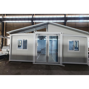 Thép có thể gập lại đúc sẵn nhà 20ft sân thượng pitched mái prefab <span class=keywords><strong>container</strong></span> <span class=keywords><strong>2</strong></span> 3 <span class=keywords><strong>4</strong></span> phòng ngủ mở rộng gấp nhà để bán USA - Product Image 1
