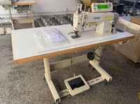 Machine à coudre plate à aiguille simple, alimentation différentielle haut et bas, avec spécification d'entrée de pliure DLU-5494N-7