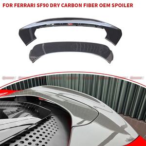 Alerón Trasero de Fibra de Carbono Seca de Alta Calidad, Estilo OEM, para Automóviles Ferrari SF90 - Product Image 4