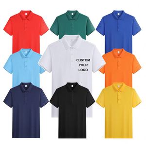 Polos vierges pour sublimation pour hommes, polos personnalisés avec logo brodé, polos de golf, vêtements de travail Dry Fit, unisexe pour femmes - Product Image 1