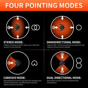 Micrófono de Condensador USB Profesional XTUGA X-4, Micrófono <span class=keywords><strong>Omnidireccional</strong></span> con Cable, Ideal para Grabación en Estudio, Calidad de Sonido Clara - Product Image 2