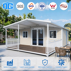 Casa Container Espandibile Standard AU 20Ft, Villa Prefabbricata Pronta 40Ft con 2, 3 o 4 Camere da Letto, Casa Modulare Mobile in Vendita - Product Image 1