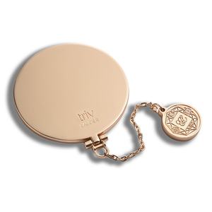 In Stock Metal Promotional Gift Single Side Round Unique Fashion Decorative Hanging Makeup <b>Mirror</b> - Product Image 2