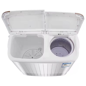 Household 9kg Semi-automatic Double Cylinder <b>Top</b>-<b>Loading</b> Laundry Washing Machine With Dryer Washing Machinestop Load Washing Mac - Product Image 1