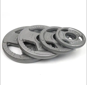 Discos de Pesas de Hierro Fundido para Gimnasio, Discos de Pesas Comerciales para Levantamiento de Pesas y Fitness - Product Image 4
