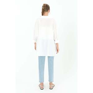 Jean en denim déchiré pour femme - 18192PNT - BLEU CLAIR - Product Image 3