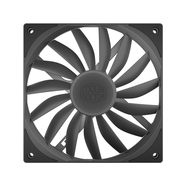 140mm Slim Case Fan 15mm PWM Quiet Cooler LCP Blade MFDB Bearing RoHS 2.0 UL94V-0 Flame Retardant ITX PC Server CPU 65CFM