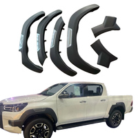 Accessoires automobiles, kit carrosserie, garde-boue noir mat, arches de roues pour Hilux ROCCO 2021 2020 2022 2023 2024, modèle Hilux Deluxe