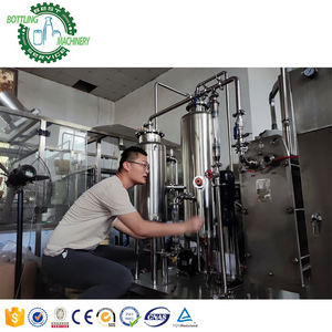 5000L/H 5000LPH الغاز عصير مشروب كربوني 5 خزان نسبة عالية شراب Co2 Carbonator الكربنة آلة - Product Image 6