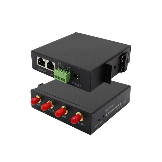 4G Industrial Grade Wifi Access Points Wifi Sim Card Router 300Mbps Support 232 and 485 Serial Ports