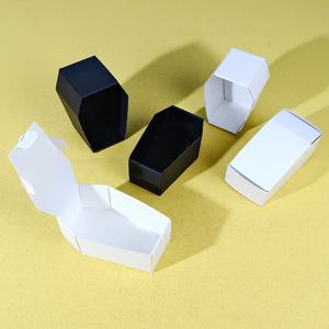 Печатная коробка на заказ черный картон в форме гроба гофрированный картон бумажные коробки Упаковка для продуктов - Product Image 3