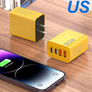الأكثر مبيعًا شحن سريع غان 4 منافذ USB نوع <span class=keywords><strong>C</strong></span> PD 4in1 طاقة خرج 65 واط 5 فولت/2.4 أمبير هاتف محمول QC3.0 OVP OCP - Product Image 4