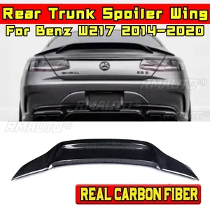 Aileron arrière de coffre de voiture, kit carrosserie, aileron arrière pour Mercedes-Benz Classe S W217 C217 S63 S65 AMG Coupé 2014-2020, accessoires de voiture - Product Image 1