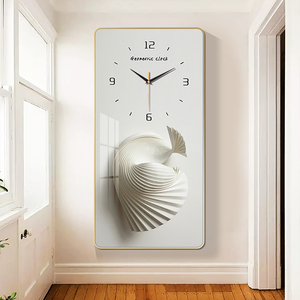 Tùy Chỉnh Retro Châu Âu Sang Trọng Trang Trí Đồng Hồ Treo Tường Im Lặng Cho Phòng Khách Và Hành Lang - Product Image 5