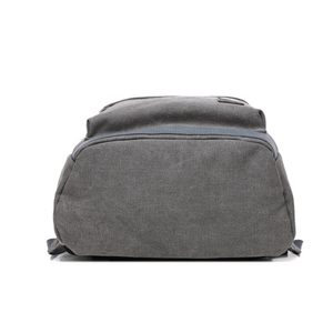 Unisex Vintage Style <b>Canvas</b>, Travel <b>Backpack</b> Usb Charging Port Waterproof Laptop Carrying System Zipper Shoulder Strap Handle/ - Product Image 5