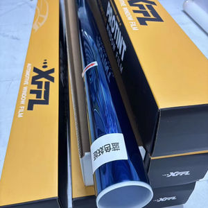 Film teinté <span class=keywords><strong>caméléon</strong></span> pour vitres de voiture VLT 60% - Réjection UV 99% - Réjection IR 90% - Nano-céramique - Isolation thermique élevée - Bleu <span class=keywords><strong>caméléon</strong></span> - Garantie 8 ans - Product Image 1