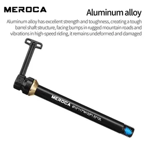 Axe traversant pour vélo <span class=keywords><strong>de</strong></span> route et <span class=keywords><strong>VTT</strong></span> ultra-léger en alliage d'aluminium 12/15 mm, à dégagement rapide, axe caché, axe traversant pour <span class=keywords><strong>roue</strong></span> <span class=keywords><strong>de</strong></span> vélo à dégagement rapide - Product Image 3