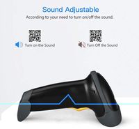 Lector de Códigos de Barras de Matriz de Datos Portátil de Alta Calidad Eyoyo, Escáner de Códigos QR Automático con Cable USB 2D para Supermercados y Almacenes