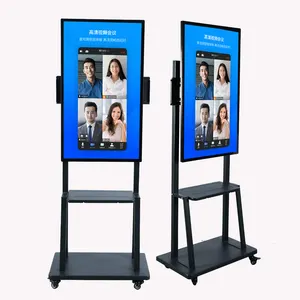 Monitor interativo lcd de 32 polegadas ir, tela touch, monitor, placa inteligente para sala de aula inteligente/escola