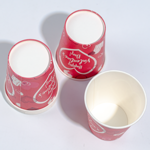 <strong>Customized</strong> Personalised Beverage Drink Mineral Water Yogurt Single Wall Food Grade PE Coated Disposable <strong>Paper</strong> Coffee <strong>Cup</strong> - Product Image 4