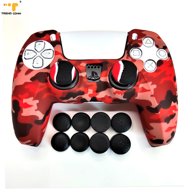 2026 New Arrival Hot Sale Camouflage Color Silicone Grip Protective Case Game Accessories Cover Skin