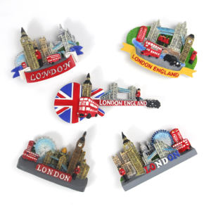 Aimant de réfrigérateur souvenir en résine personnalisé avec le Big Ben de Londres, aimants de réfrigérateur en résine 3D, aimant touristique personnalisé - Product Image 6