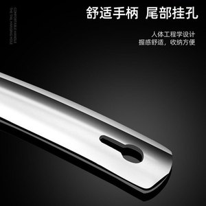 Cuchara separadora de aceite de acero inoxidable 304, colador de aceite de cocina engrosado, cuchara para sopa con orificio para colgar, para uso doméstico - Product Image 1