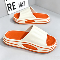 Sandales d'été personnalisées pour hommes – Tongs tendance à une bride pour dortoirs – Claquettes sportives ouvertes à prix abordable pour hommes