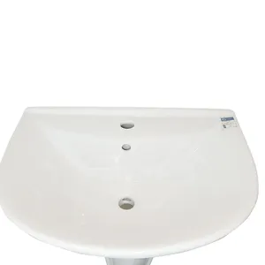 सेनेटरी माल बाथरूम आधुनिक डिजाइन के साथ चीनी मिट्टी सिंक हाथ वॉश बेसिन कुरसी