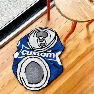 Alfombra Personalizada OEM y ODM con Impresión, Alfombra de Forma Irregular, Alfombra Chrome Hearts, Diseño Personalizado, Alfombras Suaves y Esponjosas, Divertidas - Product Image 3