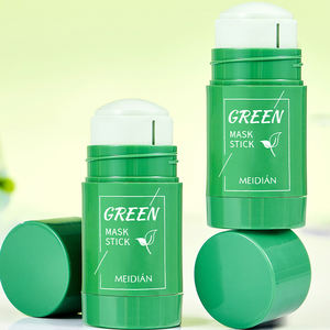 Meidian thé vert aubergine pores rétrécissement élimination des points noirs hydratant hommes femmes visage <span class=keywords><strong>masque</strong></span> d'<span class=keywords><strong>argile</strong></span> solide paquet de 1 - Product Image 2