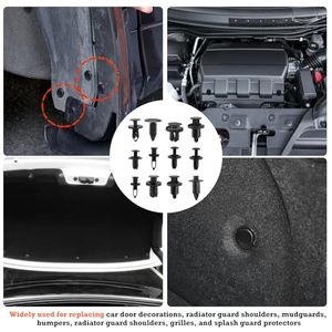 1240Pcs Universal Car Retainer <strong>Clips</strong> Fasteners Kit 32 Sizes Nylon Bumper Fender Rivets Door Panel <strong>Plastic</strong> Tool Vehicle Tools - Product Image 6