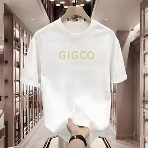 Camisetas de Diseño de Lujo Personalizadas con Logotipo, Camisetas Deportivas de Manga Corta de Alta Calidad, 100% Algodón, Tallas S-4XL, Camisetas para Hombre - Product Image 1