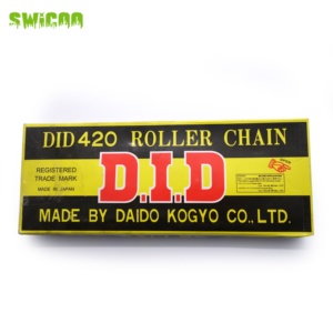 Chaîne haute performance 420, 102 maillons, pour <span class=keywords><strong>moto</strong></span>, dirt bike, quad, ATV <span class=keywords><strong>50cc</strong></span>, 70cc, 90cc, 110cc, 125cc - Product Image 1