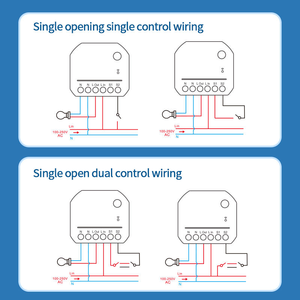 Oit 16A nhà thông minh Điện chuyển đổi ánh sáng <span class=keywords><strong>mini</strong></span> Dimmable Wifi Alexa điều khiển bằng giọng nói thời gian đếm ngược <span class=keywords><strong>Android</strong></span> tương Thích Thanh - Product Image 4