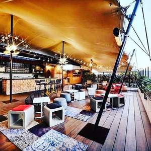 Carpa Extensible Beduina Unistrengh Personalizada, Blanca, para Eventos y Bodas al Aire Libre, Impermeable, Resistente al Viento, con Marco de Aluminio y Lona - Product Image 3