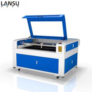Máquina de Corte Láser CO2 Lansu 80W-150W con Enfriamiento por Agua, CNC Automático, Compatible con Archivos AI/LAS, para MDF, Madera, Contrachapado y Acrílico - Product Image 1
