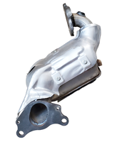 Convertisseur catalytique automobile à haut débit et bas prix, Euro IV, Euro V, Euro VI, 400 CPSI, pour Nissan Qashqai 208A07923R, fourni par l'usine