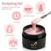 Gel d'extension d'ongles professionnel, écologique, sans HEMA ni TPO, haute transparence, OEM ODM, adapté à la revente mondiale