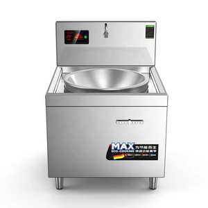 Fornello a induzione commerciale da 15/ 20/30 kW a batteria ad alta potenza per il fornello della stazione grande fabbrica forno concavo ad alta potenza - Product Image 1
