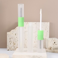 Tube de mascara rond givré Yuecai, vide, avec capuchon coloré semi-transparent, pour gloss à lèvres, gel sourcils, sérum cils, vente en gros