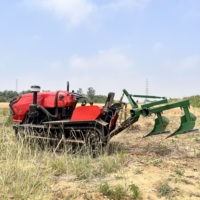 Traktor Crawler Mesin Diesel China Chisheng 25-140HP Penggerak Gigi Traktor Pertanian Produktivitas Tinggi untuk Dijual