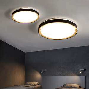 Đèn Trần Tròn Màu Trắng Đen/Đèn Trần Led/Đèn Trần Led Hiện Đại Gắn Bề Mặt Phòng Ngủ Phòng Khách - Product Image 2