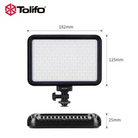 Chine Usine Tolifo Offre Spéciale Alimenté Par Batterie De Haute Qualité 30w sur Caméra Bi Couleur Éclairage VIDÉO LED Photographie Lampe
