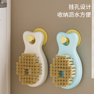Multifunctional Liquid Dispensing Shoe <b>Brush</b> With Soft Bristles For Cleaning And <b>Dust</b> Removal Kitchen Use - Product Image 4