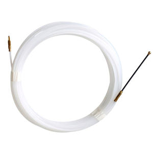 Tirador de cables - Guía de poliamida de 15 m x 4 mm, ideal para la instalación de cables, flexible y duradero, fácil de usar - Product Image 1