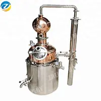 Vendita della fabbrica Vari Ampiamente Usato Gin Destillery Moonshine Rame Distillatore Micro Distillery Attrezzature