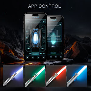 <span class=keywords><strong>Sabre</strong></span> Laser Nexussabers <span class=keywords><strong>Anakin</strong></span> Skywalker Sonorité Fluide Contrôle via Appareil Mobile Lame en Métal pour Duel Sport Cosplay Cadeau - Product Image 3