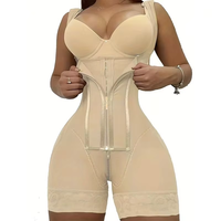 Nouvelle ceinture gainante amincissante à fermeture éclair 2026, taille haute avec bord ondulé pour rehausser les fesses, pour femme